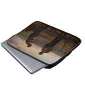 Jean-Francois Millet - The Angelus Laptopschutzhülle (Vorne Knopf)