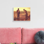 Jean-Francois Millet - The Angelus Leinwanddruck (Insitu (Wohnzimmer))