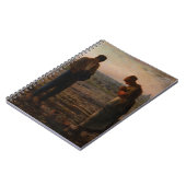 Jean-Francois Millet - The Angelus Notizblock (Linke Seite)