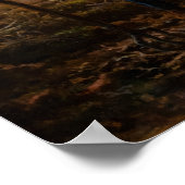 Jean-Francois Millet - The Angelus Poster (Ecke)