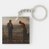 Jean-Francois Millet - The Angelus Schlüsselanhänger (Rückseite)