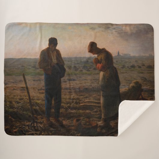 Jean-Francois Millet - The Angelus Sherpadecke (Vorderseite (Horizontal))