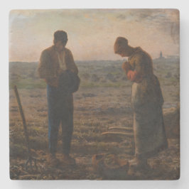 Jean-Francois Millet - The Angelus Steinuntersetzer