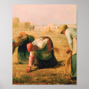 Jean Francois Millet - The Gleaners 1857 Poster