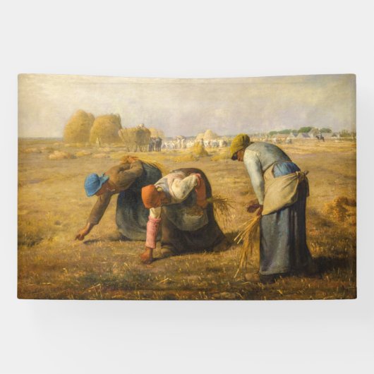 Jean-Francois Millet - The Gleaners Banner (Horizontal)