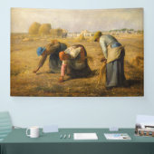 Jean-Francois Millet - The Gleaners Banner (Messe)