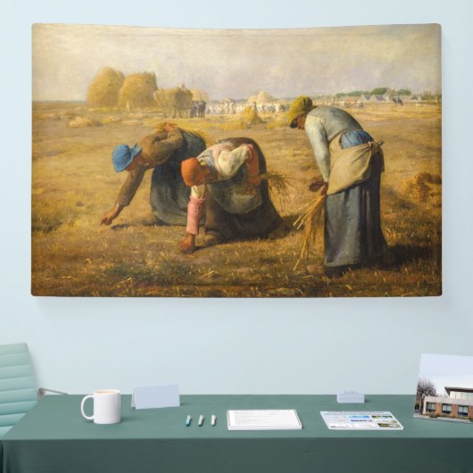 Jean-Francois Millet - The Gleaners Banner (Messe)