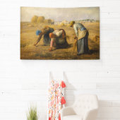 Jean-Francois Millet - The Gleaners Banner (InSitu)