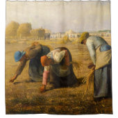Jean-Francois Millet - The Gleaners Duschvorhang (Vorderseite)