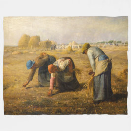 Jean-Francois Millet - The Gleaners Fleecedecke