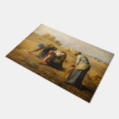 Jean-Francois Millet - The Gleaners Fußmatte (Schrägansicht)