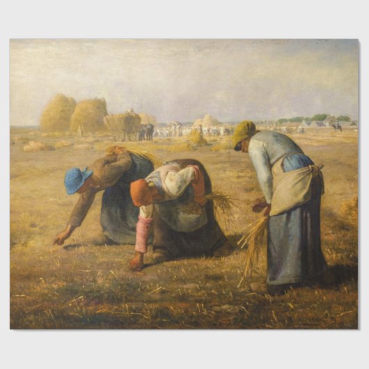 Jean-Francois Millet - The Gleaners Geschenkpapier (Flach)