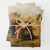 Jean-Francois Millet - The Gleaners Geschenkpapier Set (Beispiel)