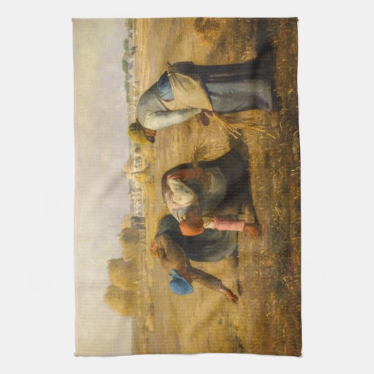Jean-Francois Millet - The Gleaners Geschirrtuch (Vertikal)