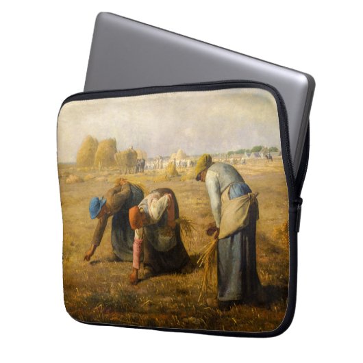 Jean-Francois Millet - The Gleaners Laptopschutzhülle (Vorderseite Links)