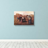 Jean-Francois Millet - The Gleaners Leinwanddruck (Insitu (Holzboden))
