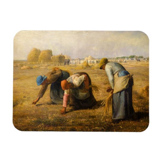 Jean-Francois Millet - The Gleaners Magnet (Horizontal)