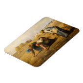 Jean-Francois Millet - The Gleaners Magnet (Linke Seite)