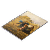 Jean-Francois Millet - The Gleaners Notizblock (Linke Seite)