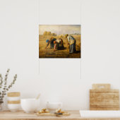 Jean-Francois Millet - The Gleaners Poster (Küche)