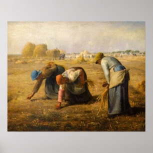 Jean-Francois Millet - The Gleaners Poster