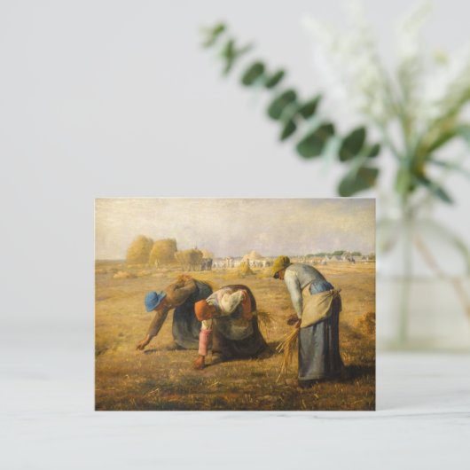 Jean-Francois Millet - The Gleaners Postkarte (Stehend Vorderseite)