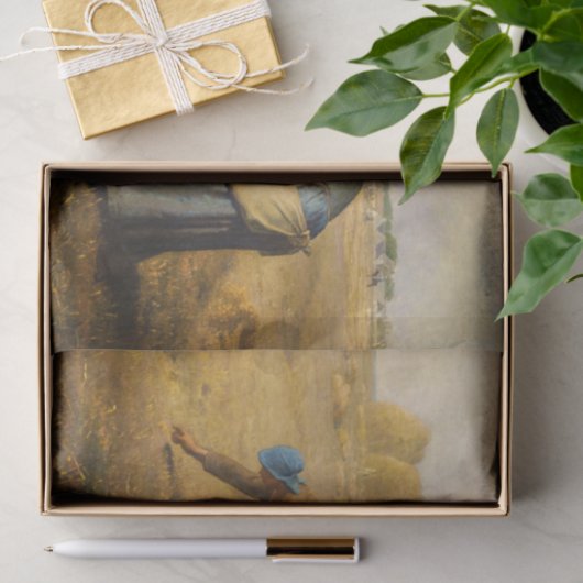 Jean-Francois Millet - The Gleaners Seidenpapier (Geschenk)