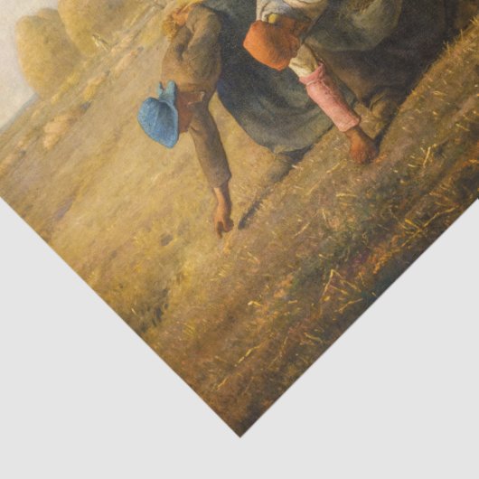 Jean-Francois Millet - The Gleaners Seidenpapier (Ausschnitt)