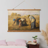 Jean-Francois Millet - The Gleaners Wandteppich Mit Holzrahmen (Schlafzimmer)