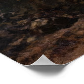 Jean-Francois Millet - The Spinner Girl Poster (Ecke)