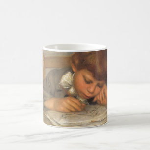 Jean, gezeichnet von Pierre Renoir, Vintage Fine A Kaffeetasse