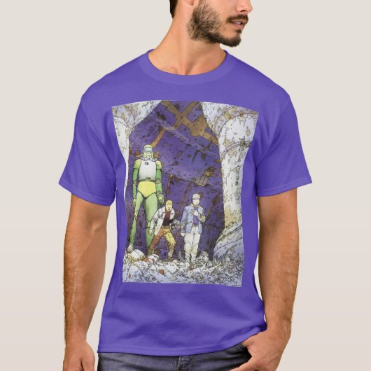 Jean Giraud Moebius Freunde T-Shirt (Vorderseite)
