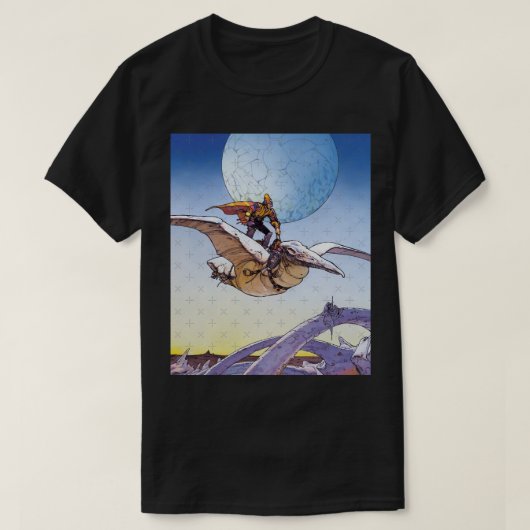 Jean Giraud Moebius T-Shirt (Design vorne)