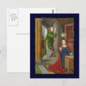 Jean Hey Annunciation Postkarte (Vorne/Hinten)
