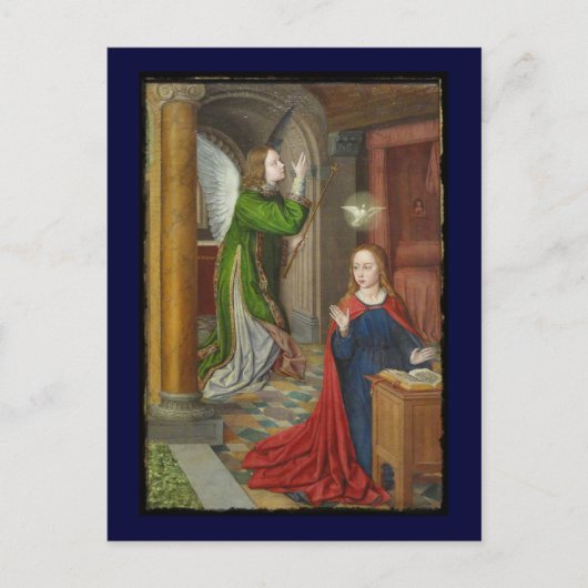 Jean Hey Annunciation Postkarte (Vorderseite)