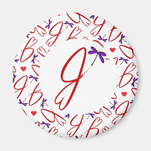 Jean-Hirsch-Grafiklogoentwurf Magnet