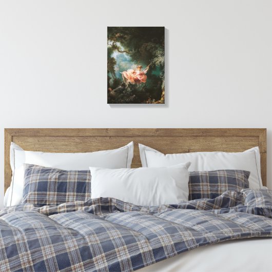 Jean-Honor Fragonard Der Schwung Leinwanddruck (Insitu (Schlafzimmer))