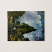 Jean-Honore Fragonard- das blinde Büffelleder Puzzle (Horizontal)