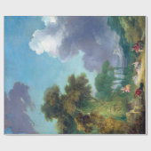 Jean-Honoré Fragonard das Schwingen Geschenkpapier (Flach)