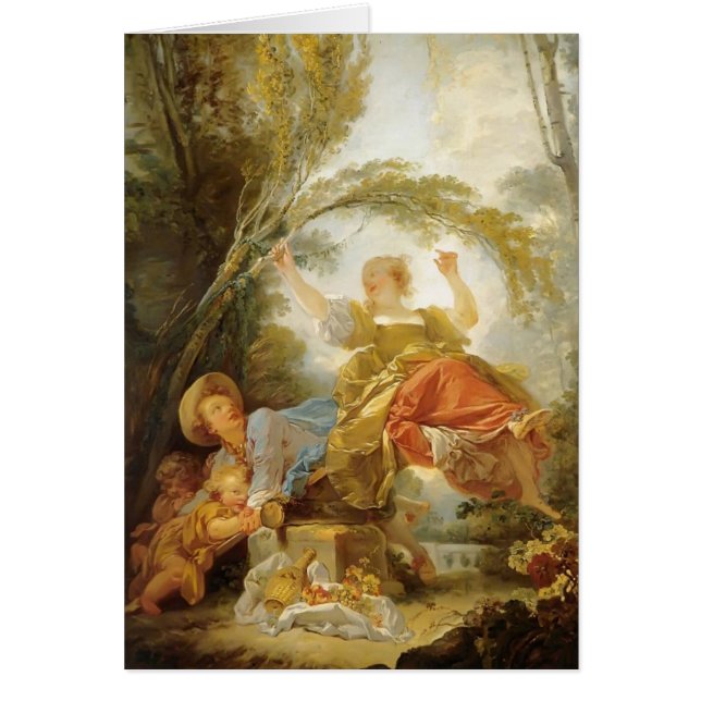 Jean-Honore Fragonard- das ständige Schwanken (Vorne)