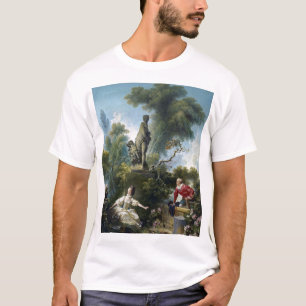 Jean-Honoré Fragonard Der Fortschritt der Liebe T-Shirt