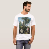 Jean-Honoré Fragonard Der Fortschritt der Liebe T-Shirt (Vorne ganz)