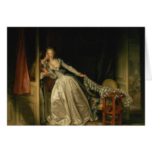 Jean-Honore Fragonard - der gestohlene Kuss -
