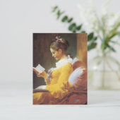 Jean-Honore Fragonard Der Leser Postkarte (Stehend Vorderseite)