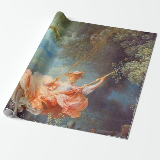 Jean Honore Fragonard Der Schwung Geschenkpapier (Ungerollt)