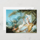 Jean-Honore Fragonard - Die Hirten Postkarte (Vorne/Hinten)