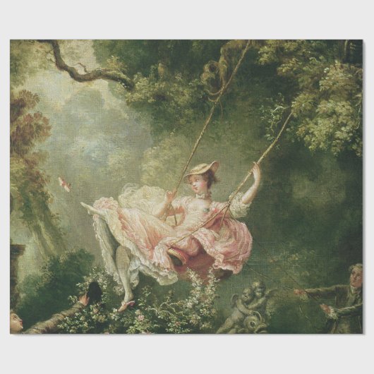 Jean-Honoré Fragonard - The Swing Geschenkpapier (Flach)