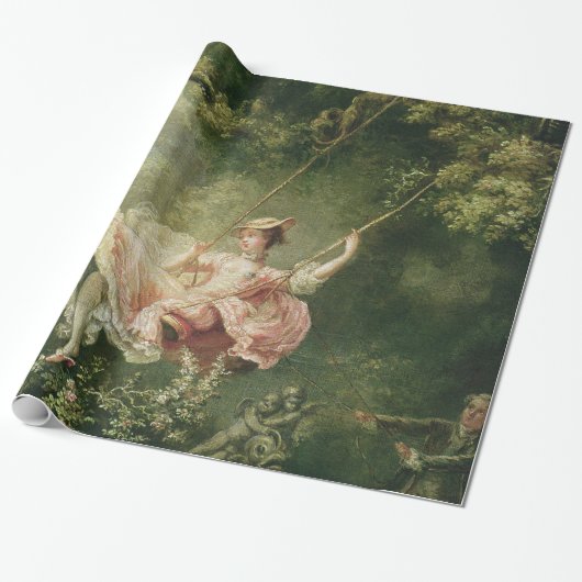 Jean-Honoré Fragonard - The Swing Geschenkpapier (Ungerollt)
