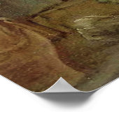 Jean-Honoré Fragonards Blindes Man's Bluff Game Poster (Ecke)