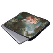 Jean-Honoré Fragonards Schwung Laptopschutzhülle (Vorne Knopf)